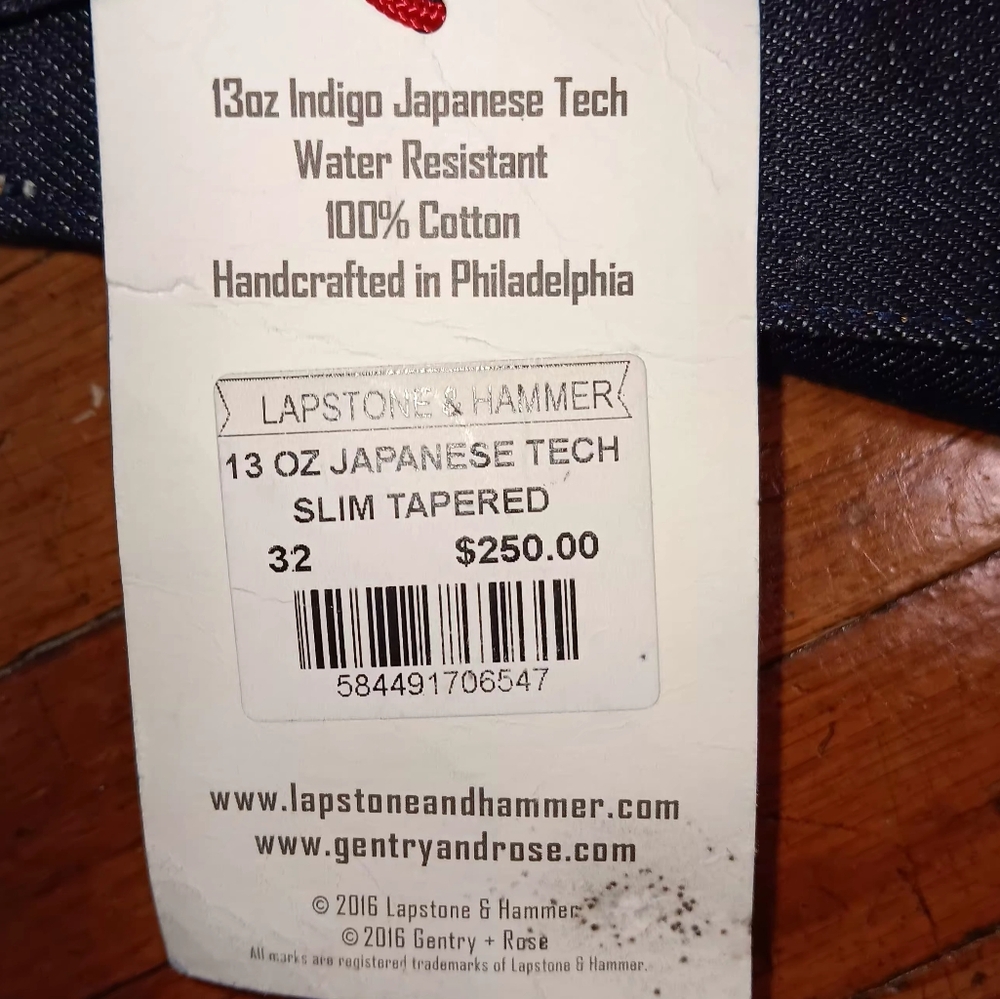 Lapstone & Hammer Premium Indigo Men's Jeans - Picture 3 of 9
